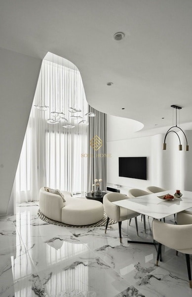 Bán căn hộ Duplex The River Thủ Thiêm – Nhà Full Nội Thất