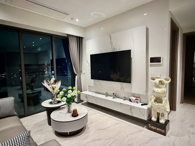 Bán căn hộ 2 phòng ngủ Opera Metropole Thủ Thiêm – Tầng trung, Full Nội thất